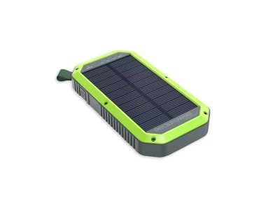 RealPower Powerbank PB-10000 Solar schwarz 10