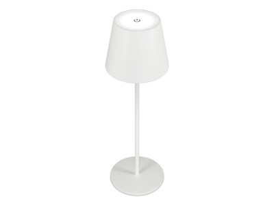 RealPower LED-Tischlampe dimmbar kalt/warm mit Akku