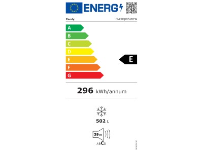 Candy Freezer | CNCHQ2S520EW | Energy