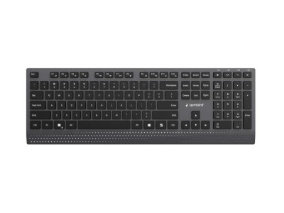 Klaviatūra Gembird Slim Multimedia KB-MCH-06 US