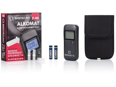 BACscan F-40 alcohol tester 0 -