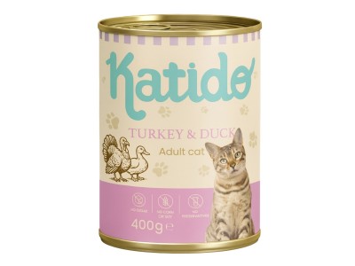 KATIDO Turkey with duck - wet