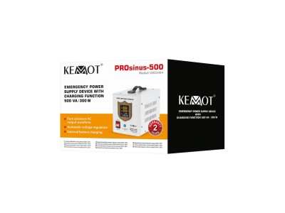 KEMOT PROsinus-500 emergency power supply –