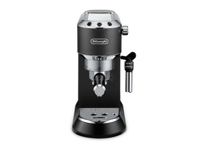 Delonghi Dedica pump, melna/nerūsējošā tērauda -