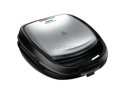 Tefal Snack Time, 700 W, melna/nerūsējošā