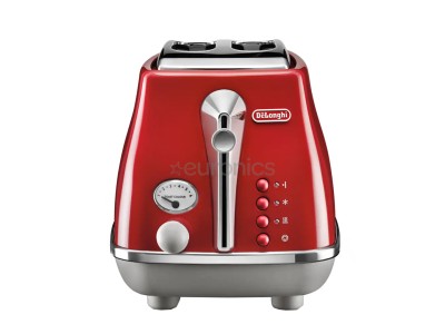 Delonghi ICONA Capitals, 900 W, sarkana/pelēka