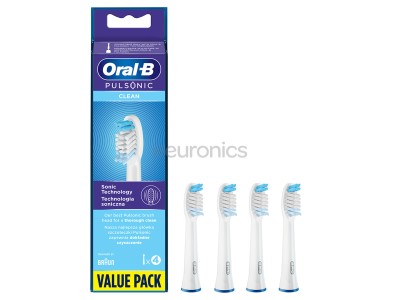 Braun Oral-B Pulsonic Regular, 4 gab
