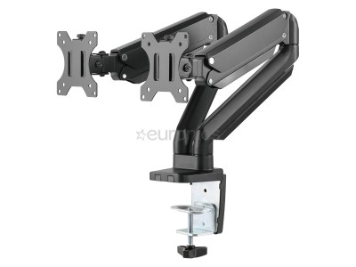 Monitora statīvs Dual Gas Spring, Deltaco