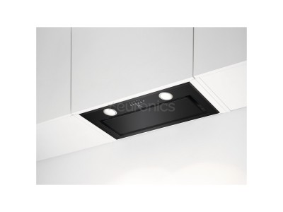 Electrolux, 700m³/h, melna - Iebūvējams tvaika