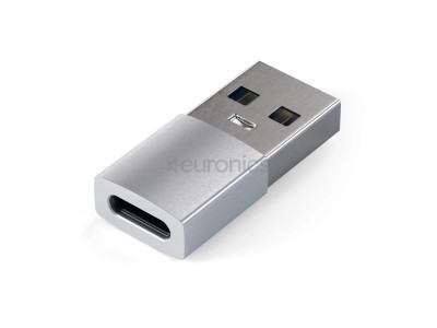Satechi, USB A-USB C, pelēka -