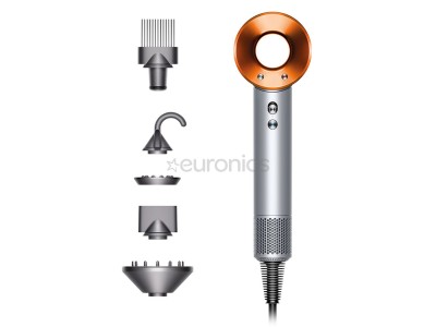 Dyson Supersonic™, 1600 W, niķeļa/vara -