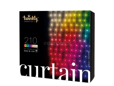 Twinkly Curtain, 210 LED, IP44 -