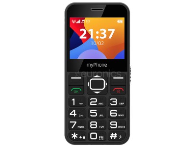 MyPhone Halo 3, melna - Mobilais