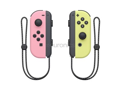 Nintendo Joy-Con, rozā/dzeltena - Bezvadu kontrolieris