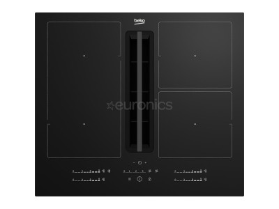Beko, platums 60 cm, melna -
