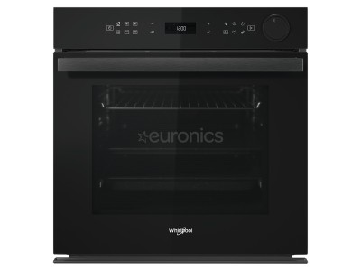 Whirlpool, 73 L, pirolītiskā tīrīšana, melna