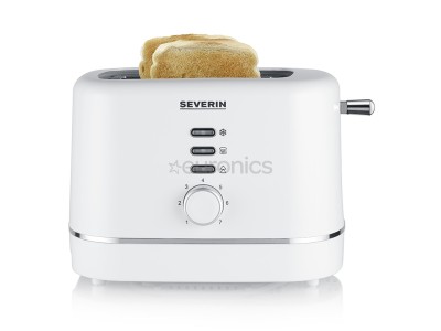 Severin, 850 W, balta - Tosteris