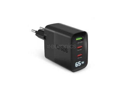 SBS LCD Wall Charger, USB-A, 2x