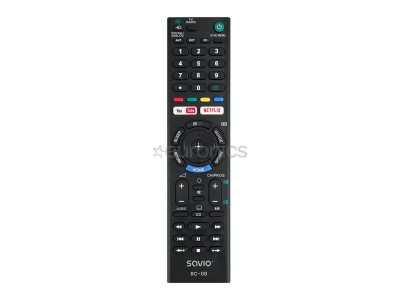 Savio RC-08, Sony TV, melna -