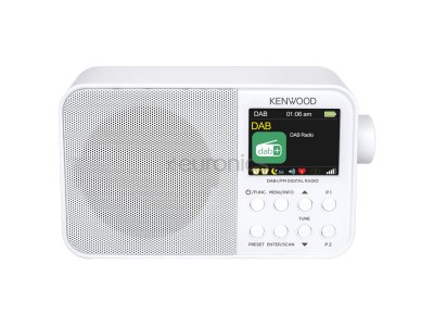 Kenwood Portable DAB+ Radio CR-M30DAB, balta
