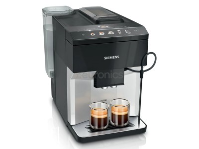 Siemens EQ500, melna/sudraba - Kafijas automāts
