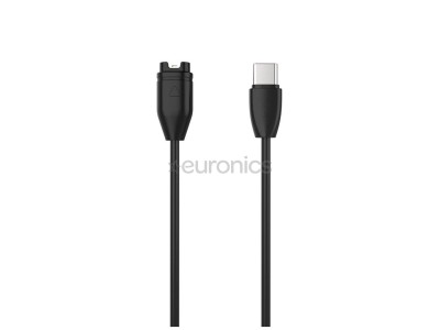 Fixed USB-C Charger, Garmin, melna -