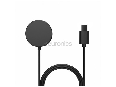 Fixed USB-C Charger, Galaxy Watch, melna