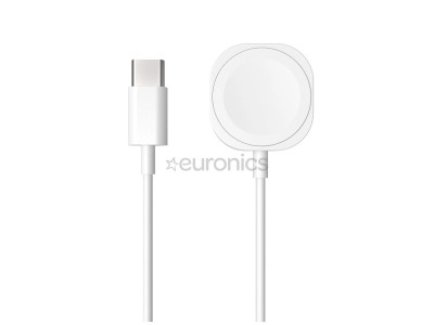 Fixed USB-C Charger, Apple Watch, balta