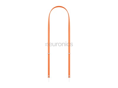 Apple Crossbody Strap, oranža - Plecu