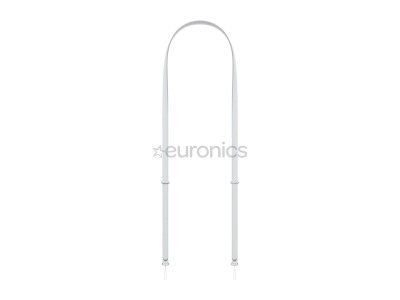 Apple Crossbody Strap, gaiši pelēka -