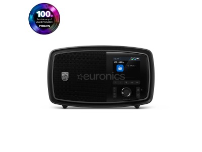 Philips Century, melna - Portatīvais radio