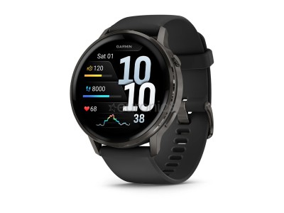 Garmin Venu 4, 45 mm, melna