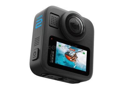 GoPro Max 2, 8K, melna -