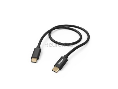 Hama Fabric Charging Cable, USB-C -