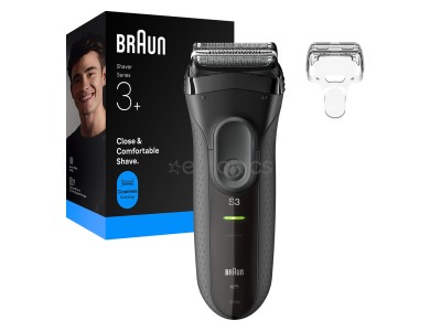 Braun Series 3+, pelēka - Skuveklis
