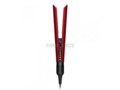 Dyson HT01 Airstrait, Red Velvet/Gold, sarkana/zelta