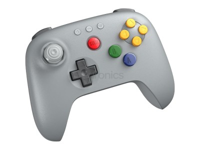 8BitDo 64, pelēka - Bezvadu kontrolieris