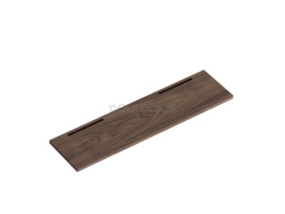 JALG Walnut Shelving Plate, tumši brūna