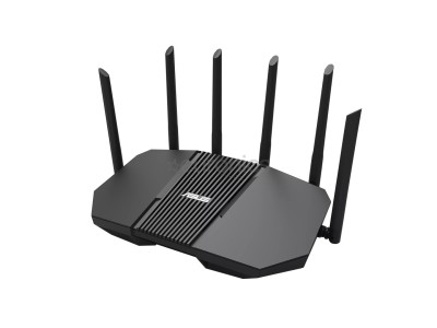ASUS RT-BE90U (BE9400), Wi-Fi 7, melna