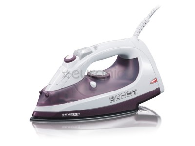 Severin, 2500 W, balta/violeta - Tvaika
