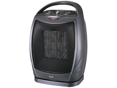 ECG, 1500 W, melna - Sildītājs