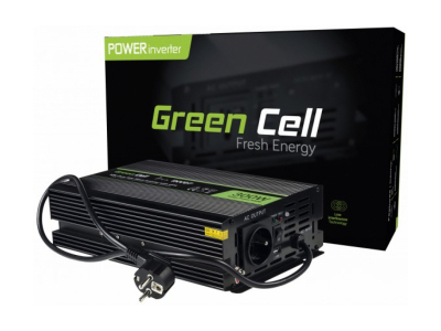 Strāvas pārveidotājs Green Cell 12V to