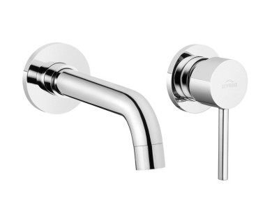 IN-WALL WASHBASIN MIXER DAFNI. CHROME