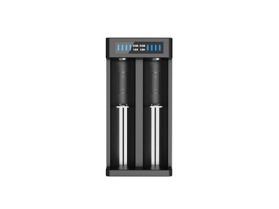 Battery charger for cylindrical Li-ion batteries