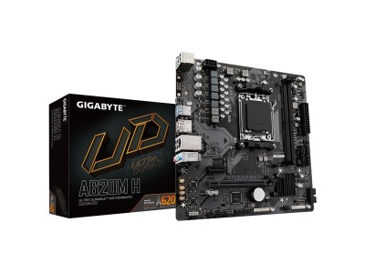 GIGABYTE A620M H Motherboard - Supports