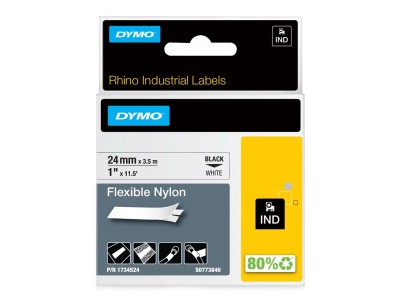DYMO Rhino Industrial Flexible Nylon Labels