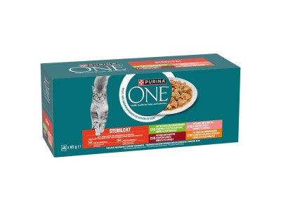 PURINA One Sterilcat Beef, salmon, chicken