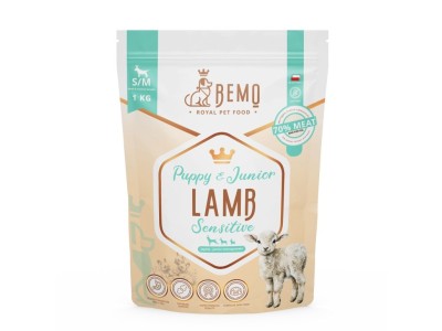 BEMO Sensitive Junior Lamb Small/Medium Mono