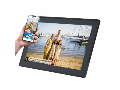 Denver PFF-1515B digital photo frame Black