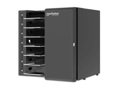 Manhattan Laptop Charging Cabinet Desktop via